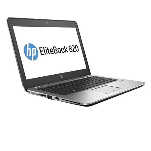 HP EliteBook 820 G3, 12.5" HD, 480 GB SSD, 16 GB RAM, Intel Core i5-6300U, Windows 10 Pro, (ricondizionato)