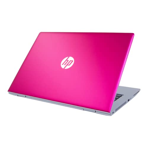 HP Laptop 14 pollici, Notebook 14 pollici, EliteBook 640 G4, i5-8250U, 16 GB RAM DDR4, SSD da 256 GB, tastiera QWERTZ, laptop Windows 11 Pro, HDMI, 2 anni di garanzia (ricondizionato) (rosa)