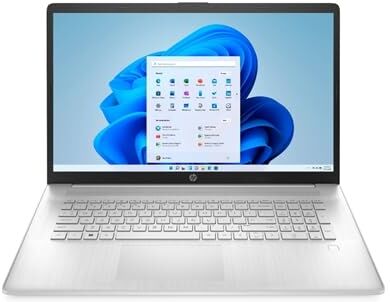 HP Notebook Pavillon Intel i5-1235u 4,4 Ghz 17,3" Full Hd Ips, Ram 16Gb Ddr4, Ssd Nvme 512Gb M2, Hdmi, Usb 3.0, Wifi,Bluetooth, Webcam, Windows 11,Silver