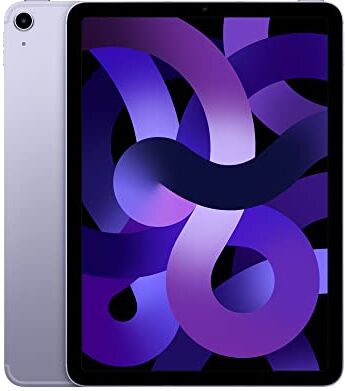 Apple 2022 iPad Air (Wi-Fi + Cellular, 64GB) viola (5a Generazione)