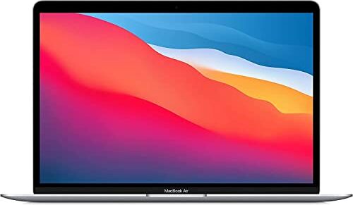 Apple Late 2020 MacBook Air with M1 Chip (13.3 inch, 8GB RAM, 256GB SSD) (QWERTY Englishe US) Silver (Renewed)