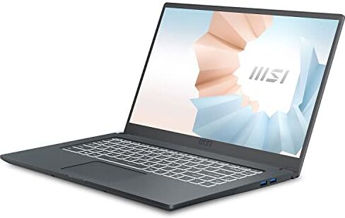 MSI Notebook Modern 15 A11SBL-454XIT Monitor 15,6" Full HD Intel Core i7-1165G7 Ram 16 GB SSD 512 GB NVIDIA GeForce MX450 2 GB 3xUSB 3.2 Free Dos