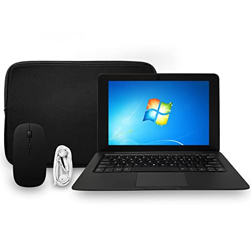 iSTYLE 10.1 pollici PC Portatili Windows 10 Portatile Laptop 2GB RAM 32GB ROM, [Atom 1,92 Ghz Quad Core USB 3.0 HDMI] con Borsa per Laptop Mouse Mouse Pad Cuffie
