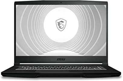 MSI CreatorPro M15 A11UIS-1015IT, Notebook 15,6" Full-HD, 60Hz, Intel I7-11800H, Nvidia RTX A1000 4GB GDDR6, 32GB RAM DDR4 3200MHz, 1TB SSD M.2 PCIe 4, WiFi 6, Win 11P Layout e Garanzia ITA