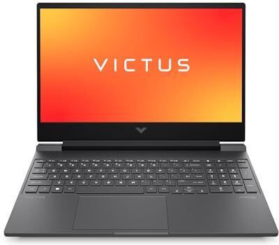 HP Victus 15-fb1000sl Notebook, AMD Ryzen 5-7535HS, RAM 16GB, 512GB SSD NVMe PCIe M.2, Display 15.6" FHD IPS 144 Hz, Scheda Grafica Nvidia GeForce RTX 2050 4GB, Wi-Fi 6E, FreeDOS, Grigio