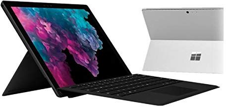 Microsoft Surface PRO 6 Tablet Intel® Core™ i7 di ottava Generazione i7-8650U 256 GB Nero (Ricondizionato)