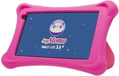 SoyMomo Tablet Lite 3.0 Blu Tablet per bambini con controllo parentale, rilevamento dei contenuti pericolosi, schermo da 7, 32 GB di stoccaggio, 2 GB RAM, modalità classe, fotocamera, 3000 mAh,