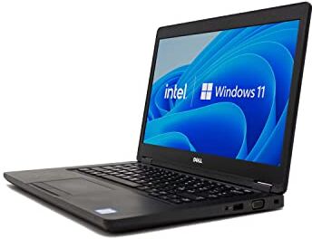 Dell Notebook  Latitude 5480 Core i5   Windows 11 Pro Display 14” Full HD   16GB RAM SSD M.2 256GB   TypeC USB3 Webcam HDMI Business Laptop (Ricondizionato)