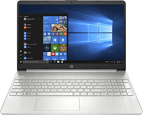 HP 15s-eq2123ns Computer portatile da 15.6" Full HD (AMD Ryzen 7 5700U, 12GB RAM, 1TB SSD, AMD Radeon Graphics, senza sistema operativo/senza Windows) argento Tastiera QWERTY spagnola