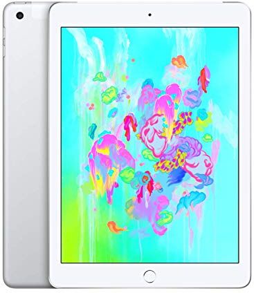 Apple iPad 128GB 3G 4G Silver tablet Tablets (24.6 cm (9.7in), 2048 x 1536 pixels, 128 GB, 3G, iOS 11, Silver) (Renewed)