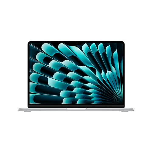 Apple laptop MacBook Air 13" con chip M3 (2024): display Liquid Retina 13,6", memoria unificata 8GB, archiviazione SSD 512GB, videocamera FaceTime HD 1080p, Touch ID; Argento