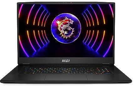 MSI Titan GT77HX 13VH-058FR: Intel Core i7 13700HX 32GB DDR5-2TB SSD Nvidia RTX 4080 12GB 17.3' UHD 4K 120Hz Windows 11 Professional Tastiera Azerty mecanica retroilluminata RGB