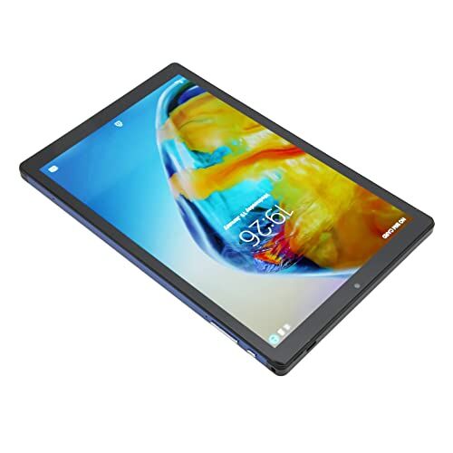 AMONIDA Tablet da 10 Pollici, Blu 4G RAM 64G ROM IPS Display 5G WiFi Dual Camera Octa Core CPU Gaming Tablet per la Scuola (Spina UE)