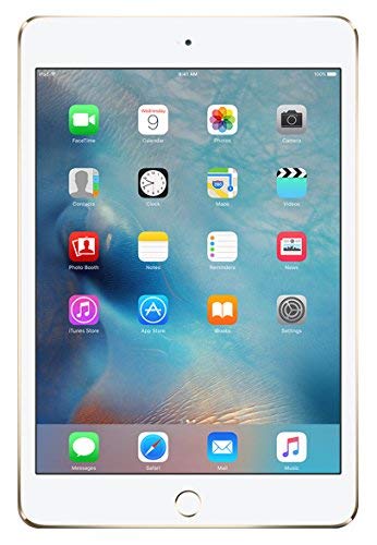 Apple Fine-2015  iPad Mini 4 (7.9-pollici, Wi-Fi + Cellulare, 16GB) Oro (Ricondizionato)