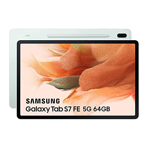 Samsung Galaxy Tab S7 FE 12.4" LTE Tablet 64GB, 4GB RAM, Green