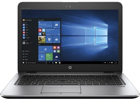 HP Elitebook 840 G4-14 FHD, Intel i5, 8 GB DDR4, 256 GB SSD, Windows 10 Pro, tastiera QWERTY (Renewed)