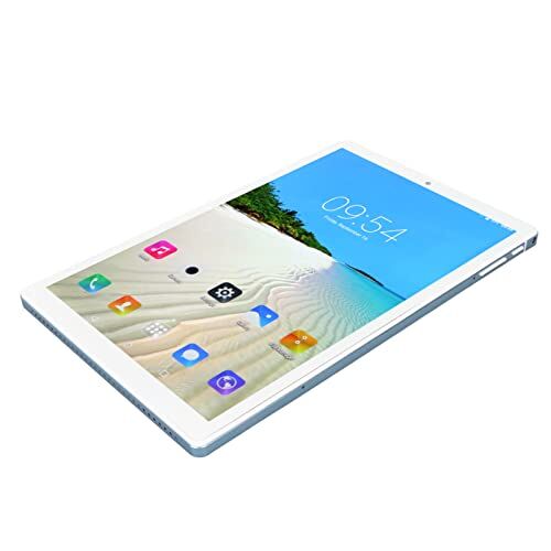 Generic Tablet da 10,1 Pollici, Tablet PC 10 Core Blu 2.4G 5G WiFi per 11.0 per la Lettura (Spina Europea)