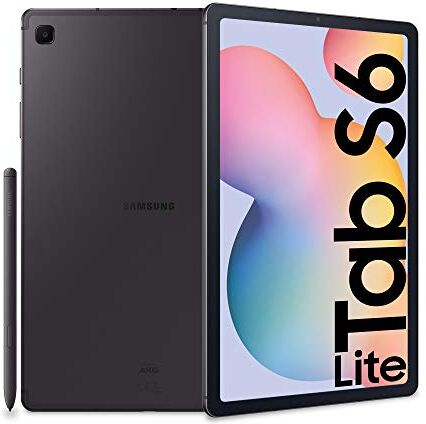 Samsung Galaxy Tab S6 Lite + S Pen, Tablet, Display 10.4" Wuxga+ Tft, 64 Gb Espandibili, Ram 4Gb, Batteria 7040 Mah, Grigio