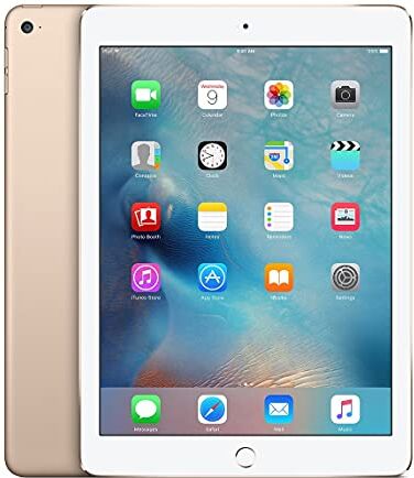 Apple 2014  iPad Air 2 (9.7-pollici, Wi-Fi, 128GB) Oro (Ricondizionato)