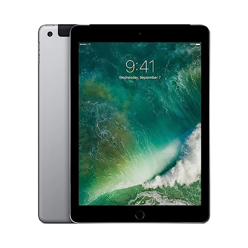 Apple 2017  iPad 9,7 (5th Gen) 32GB Wi-Fi + Cellular Grigio Siderale Sbloccato (Ricondizionato)