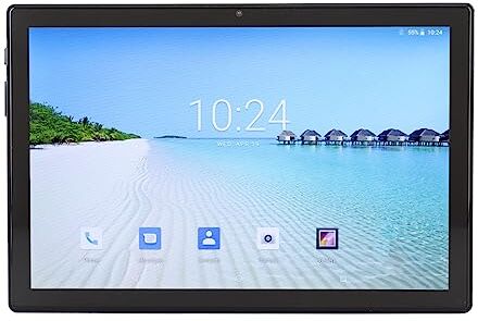 Jectse Tablet da 10,1 Pollici, Anteriore 5MP Posteriore 13MP Tablet PC 100-240V 1280x800 Risoluzione Octa Core CPU 2GB RAM 32GB ROM 8.1 per l'apprendimento (BLUE)