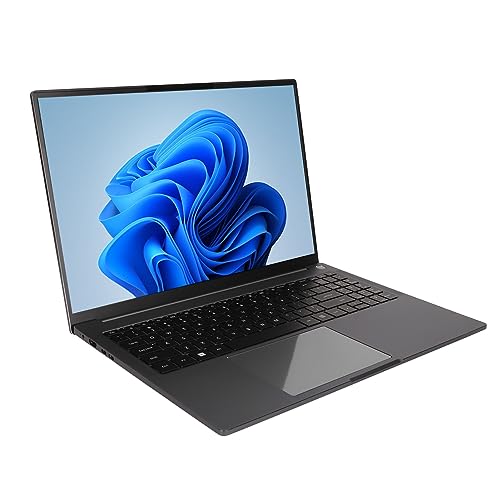 Generic Laptop Desktop, Laptop da 16 Pollici, Rotazione di 180 Gradi, CPU Octa Core, Memoria DDR5, Fotocamera 720P per Viaggi (16GB+1TB Spina UE 100‑240 V)