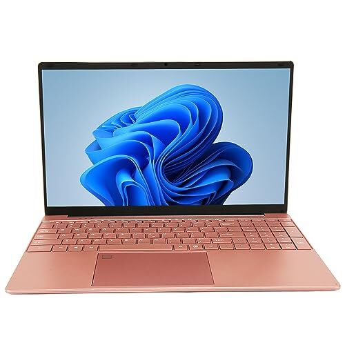 Cuifati Laptop da 15,6 Pollici Computer Portatile Windows 11 da Gioco (Intel N5095, 16 GB di RAM, 64 GB di Spazio di Archiviazione, Webcam), Peso Leggero e Prestazioni, FHD (16+128G