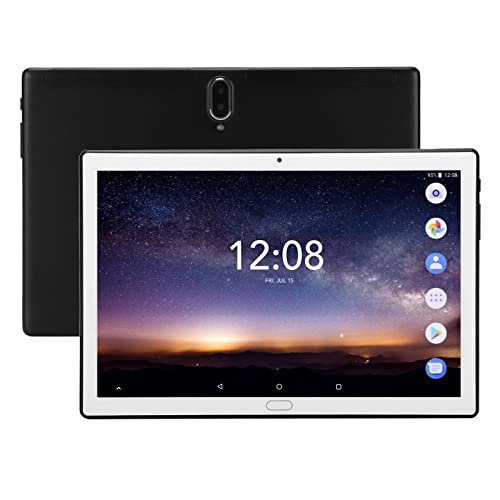 GLOGLOW Tablet HD da 10,1 Pollici Memoria di Grande capacità 2 GB di RAM 32 GB ROM Dual SIM Dual Standby Tablet per l'intrattenimento Lavorativo (Spina UE)