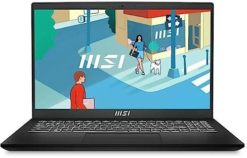 Notebook MSI Modern 15 B13M-281XES Qwerty in Spagnolo Intel Core i7-1355U 15,6' 1 TB SSD 16 GB RAM