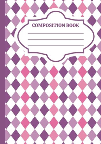 Muslimah, Organised Hardcover Composition Notebook for Muslim Girls (purple): Ruled 7" x 10" Notebook for Girls