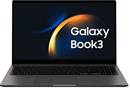 Samsung Galaxy Book3 Laptop, 15.6" FHD, Intel Core i5-1335U 13th gen, 16GB RAM, 512GB SSD, Windows 11 Home, Graphite