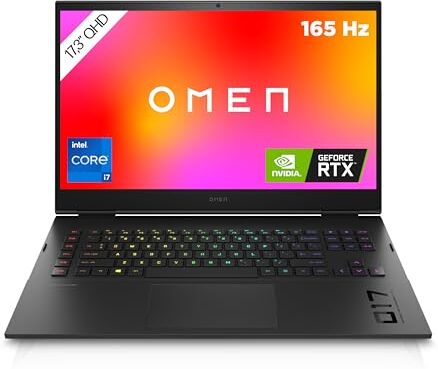 HP OMEN 17-ck1078ng i7 32 N bk W11H 72W65EA#ABD