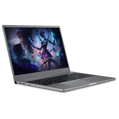 KingnovyPC AMD Gaming Laptop 15.6 Pollice IPS Ryzen 5 5600H 16GB DDR4 2TB NVMe Fingerprint Notebook Ultrabook Windows 11 Netbook portatile 2* Type-C