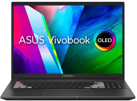 Asus VIVOBOOK PRO N7600ZE, 16" FHD OLED, INTEL I7-12700H, 16 GB DDR5, SSD 1TB PCI-EX, NVIDIA RTX3050 4GB, WINDOWS 11, WIRELESS, WEBCAM, TAST. RETR.