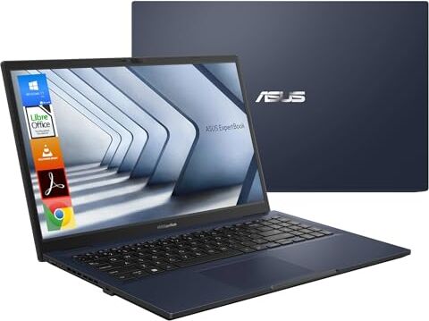 Asus Notebook Portatile, Intel i5-1135G7 4 Core, 15,6 Full HD, Ram 16 Gb, SSD 756 Gb, Windows 11 Pro