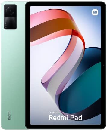 Xiaomi Redmi Tablet Pad 128 GB,10,61" Schermo 2K 90Hz,MediaTek G99, Quadrupla Altoparlanti, 8000mAh, Design Metallo Unibody, WiFi Verde Menta, Tablet Pad 4 128 Verde Menta