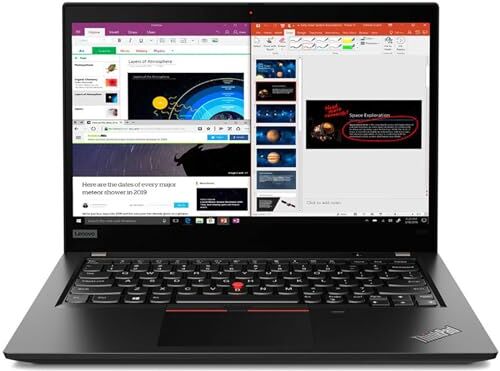 Lenovo ThinkPad X395 PC Computer Notebook Portatile (Ricondizionato) Schermo da 13.3" Touchscreen, CPU AMD Ryzen 5 3500U, Memoria Ram DDR4 16GB, Disco SSD 256GB, Webcam, Windows 11 Pro