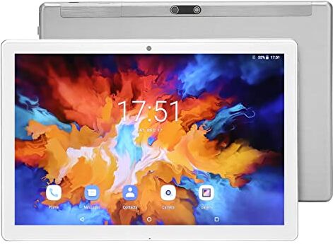 Generic Tablet FHD da 10,1 Pollici CPU Quad Core, 8 GB di RAM 128 GB di Rom, Doppia Fotocamera, Segnale Stabile, Durata della Batteria di 10 Ore, con Doppio Altoparlante, per11.0 (Color