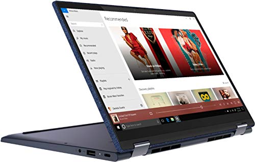 Lenovo Laptop  Yoga 6 13.3 2 in 1 13.3" Touch Screen AMD Ryzen 5 Memoria 8GB SSD da 256GB Abyss Blue Cover in tessuto