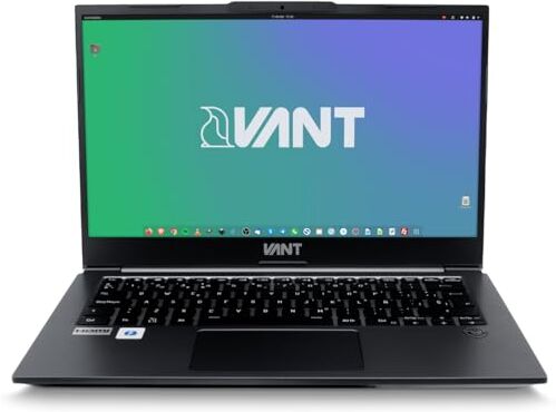 VANT EDGE2 v2 PC portatile 14 pollici FullHD sRGB 99% (Intel Core i5-1135G7, 16 GB RAM 3200 mhz, 500 GB SSD PCIe, Intel Iris XE Graphics, Ubuntu Linux) Nero Tastiera QWERTY Español