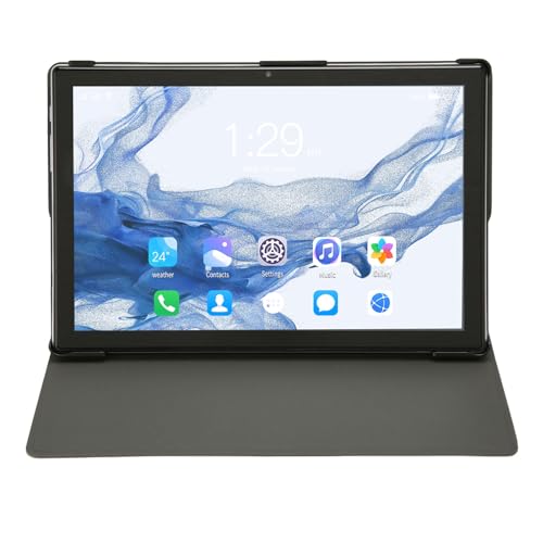 Lazmin112 Tablet FHD+ 4G da 10,1 Pollici [Alte Prestazioni], 6 GB di RAM, 128 GB di Rom, Processore Octa Core, Doppi Altoparlanti Trasparenti, Batteria da 7000 mAh, Ricarica USB C, (Spina