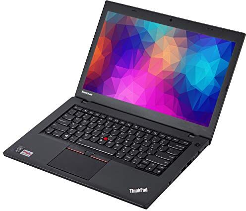 Lenovo ThinkPad T450 Core i5 1,90 GHz (max. 4 X 2,9 GHz) 14 pollici LED 1600 x 900 8 GB SSD Windows 10 Pro LAN SD miniDP WiFi BT Webcam Business Notebook (ricondizionato)