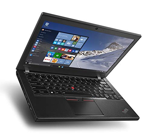Lenovo ThinkPad X260 12,5 pollici HD Intel Core i5 256 GB SSD Hard Disk 8 GB Memoria Windows 10 Pro Webcam Business Notebook Laptop (Ricondizionato)