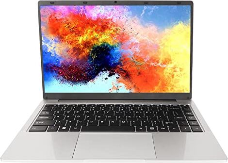 Annadue Laptop da 14 Pollici 6GB RAM 512GB SSD J4105 Processore Quad Core 1080P 6000mAh Batteria (6+512G Spina UE)