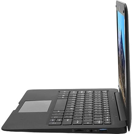 Jectse Laptop da Ufficio, Batteria da 2500 MAh, ROM da 64 GB, Laptop Aziendale da 10,1 Pollici con Display LCD per la Scuola (Spina europea 6G+64G)