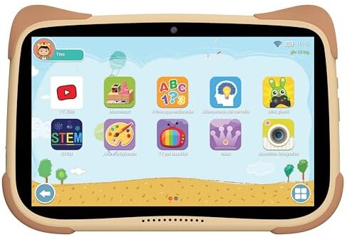 Mediacom Tablet 8" 3/32 INTERFACCIA Bambini