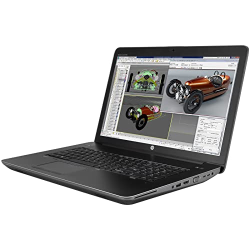 HP Workstation ZBook 17 G3 Notebook PC Computer Portatile (Ricondizionato), Schermo da 17.3", CPU Intel i5-6440HQ, Memoria Ram 16GB DDR4, SSD 512GB, Webcam, Windows 10 Pro + pacchetto Office