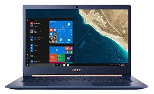 Acer Swift 5 Pro SF514-52TP-88MV Notebook Leggero con Processore Intel Core i7-8550U, RAM 8 GB DDR3, 256 GB SSD, Scheda Grafica Intel HD 620, Display 14" FHD IPS Multi-touch LCD, Windows 10 Pro, Blu