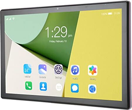 HEEPDD Tablet Viola, 1960x1080 FHD 100-240 V Anteriore 8 MP Posteriore 16 MP Tablet da 10,1 Pollici 7000 MAh Batteria 5G WIFI per 12 (Spina UE)