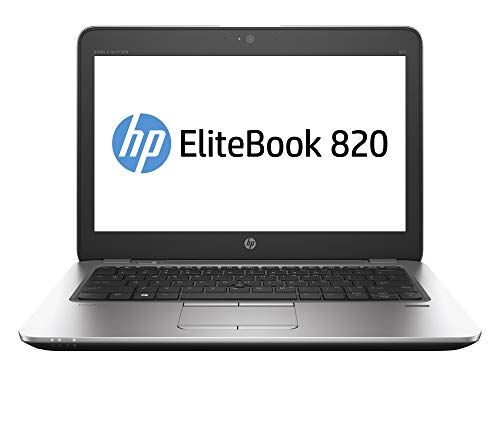 HP EliteBook 820 G3 (12.5 pollici) Notebook PC Core i5 (6200U) 2,3 GHz 8 GB 256 GB SSD WLAN BT Webcam Windows 10 Pro 64 bit (HD Graphics 520) (Ricondizionato)